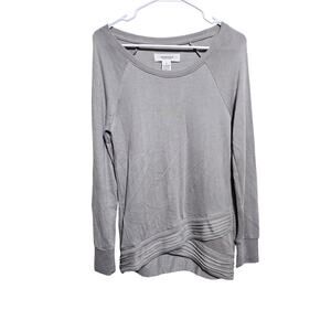 Workshop Republic Clothing Sweater Modal Womens Gray Pullover Size Small (825)